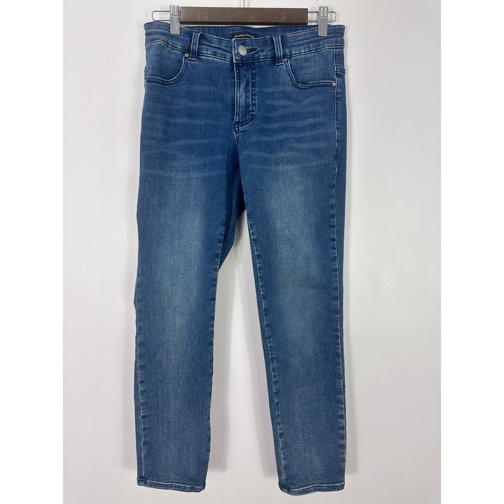 Universal Standard Skinny Jeans Womens 6 Blue High Rise Stretch Denim Casual